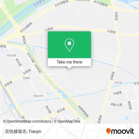 宾悦楼饭庄 map