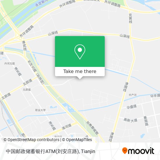 中国邮政储蓄银行ATM(刘安庄路) map