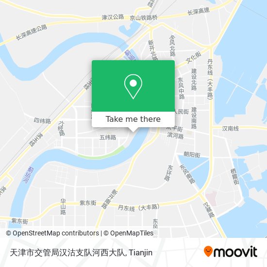 天津市交管局汉沽支队河西大队 map