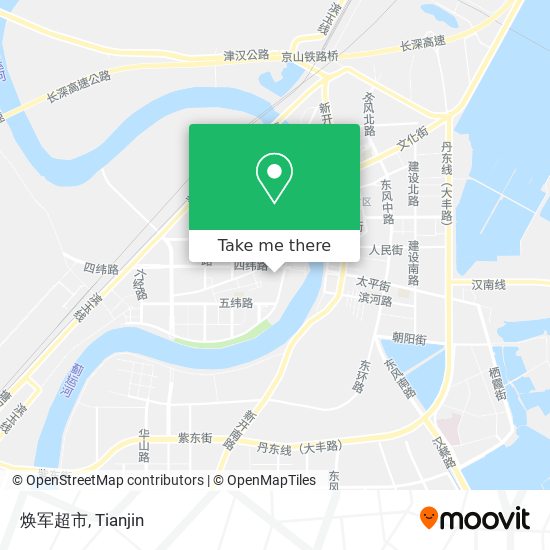 焕军超市 map