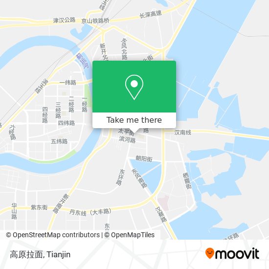 高原拉面 map