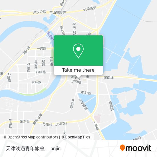 天津浅遇青年旅舍 map