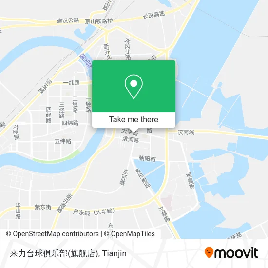 来力台球俱乐部(旗舰店) map