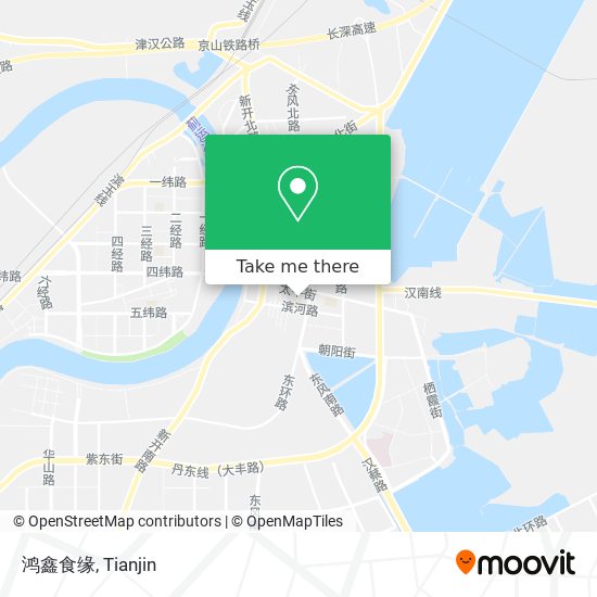鸿鑫食缘 map