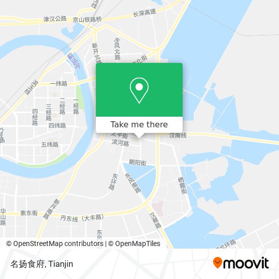 名扬食府 map