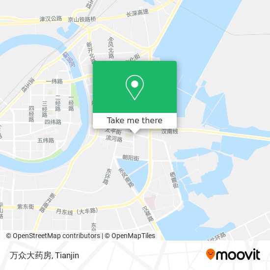 万众大药房 map