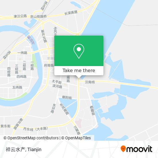 祥云水产 map