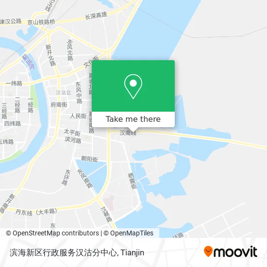 滨海新区行政服务汉沽分中心 map