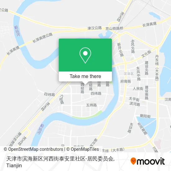 天津市滨海新区河西街泰安里社区-居民委员会 map
