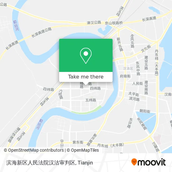 滨海新区人民法院汉沽审判区 map