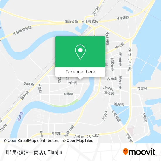 i转角(汉沽一商店) map