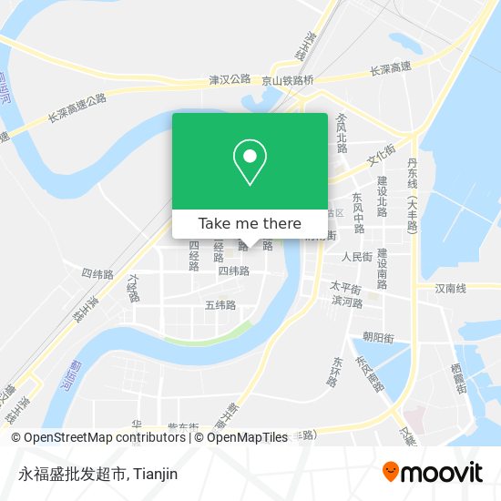 永福盛批发超市 map