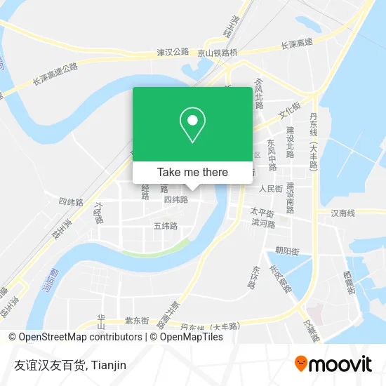 友谊汉友百货 map