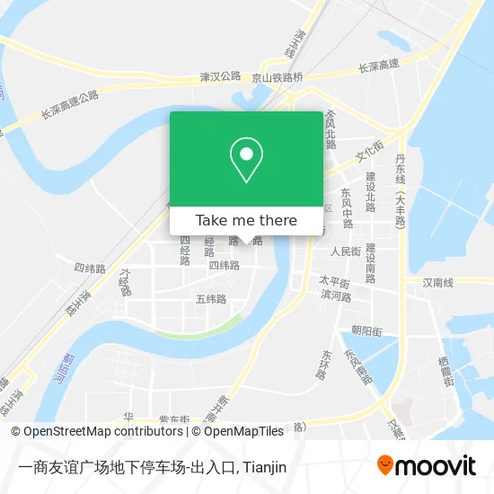 一商友谊广场地下停车场-出入口 map