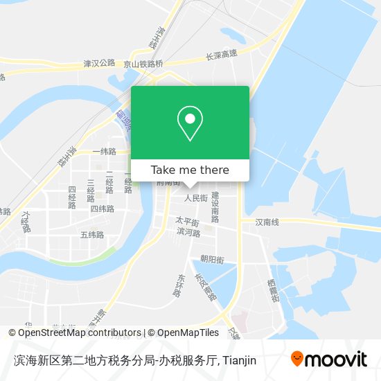 滨海新区第二地方税务分局-办税服务厅 map