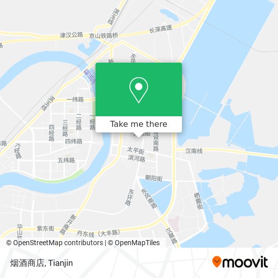 烟酒商店 map
