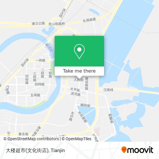 大楼超市(文化街店) map