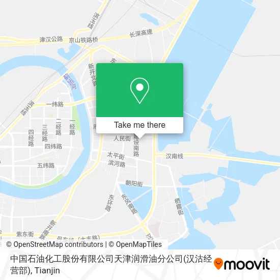 中国石油化工股份有限公司天津润滑油分公司(汉沽经营部) map