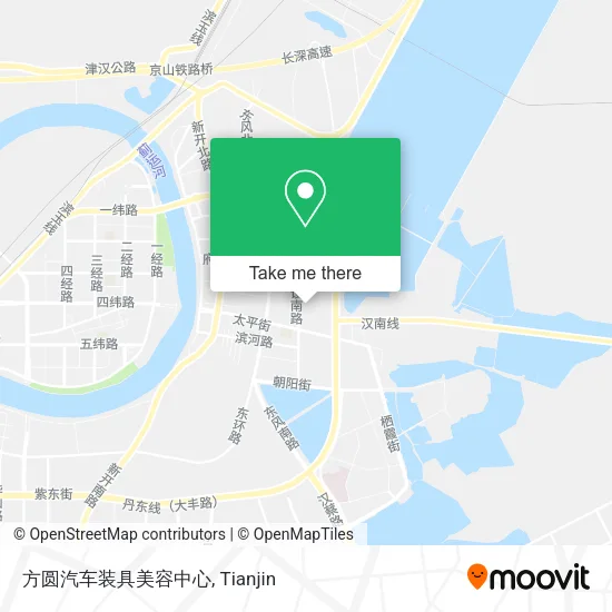 方圆汽车装具美容中心 map