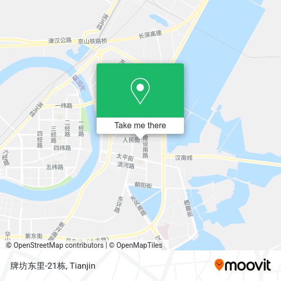 牌坊东里-21栋 map
