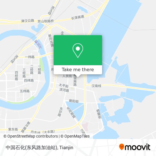 中国石化(东风路加油站) map