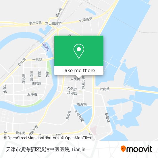 天津市滨海新区汉沽中医医院 map