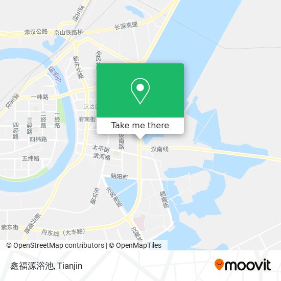 鑫福源浴池 map