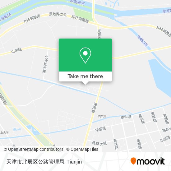 天津市北辰区公路管理局 map