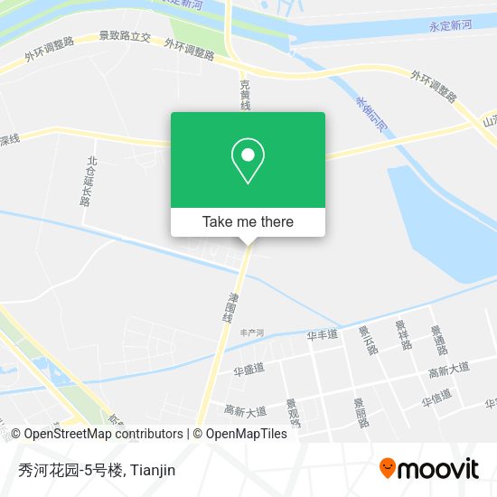 秀河花园-5号楼 map