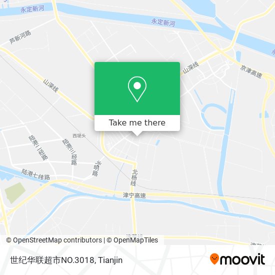 世纪华联超市NO.3018 map