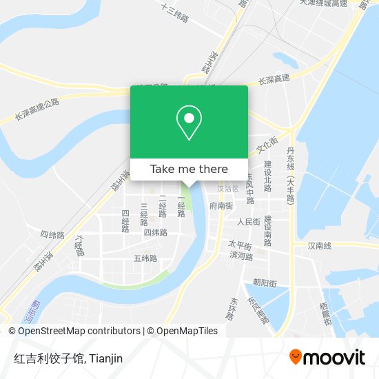 红吉利饺子馆 map