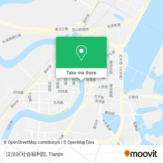 汉沽区社会福利院 map