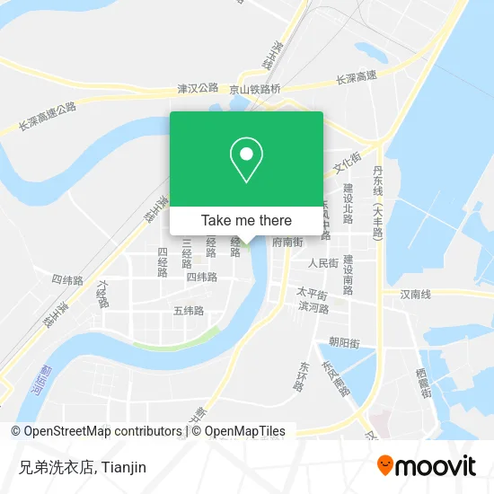 兄弟洗衣店 map