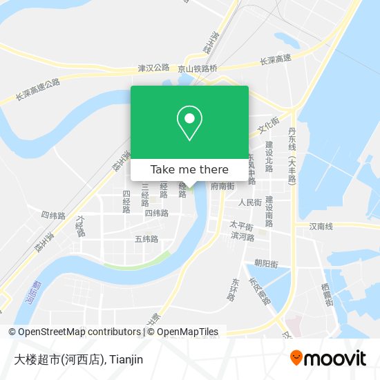 大楼超市(河西店) map