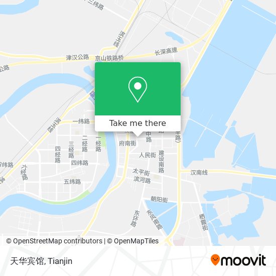 天华宾馆 map