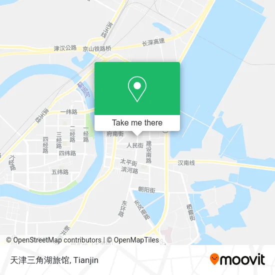 天津三角湖旅馆 map