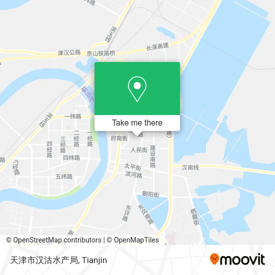天津市汉沽水产局 map