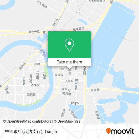 中国银行(汉沽支行) map