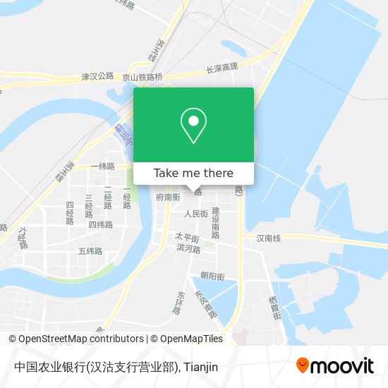 中国农业银行(汉沽支行营业部) map