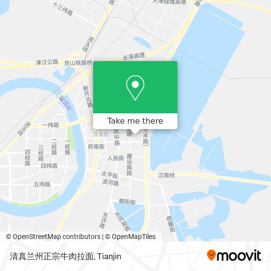 清真兰州正宗牛肉拉面 map