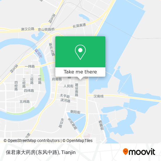 保君康大药房(东风中路) map