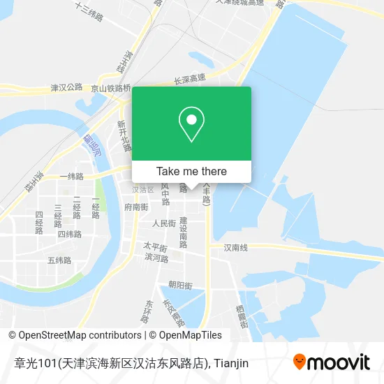 章光101(天津滨海新区汉沽东风路店) map
