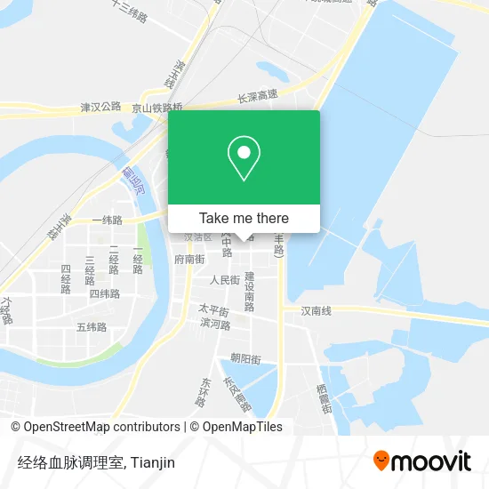 经络血脉调理室 map