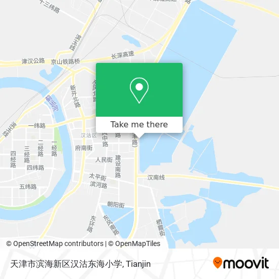 天津市滨海新区汉沽东海小学 map