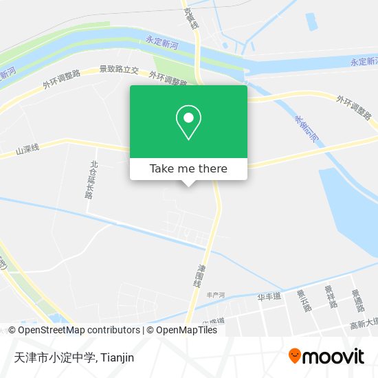 天津市小淀中学 map