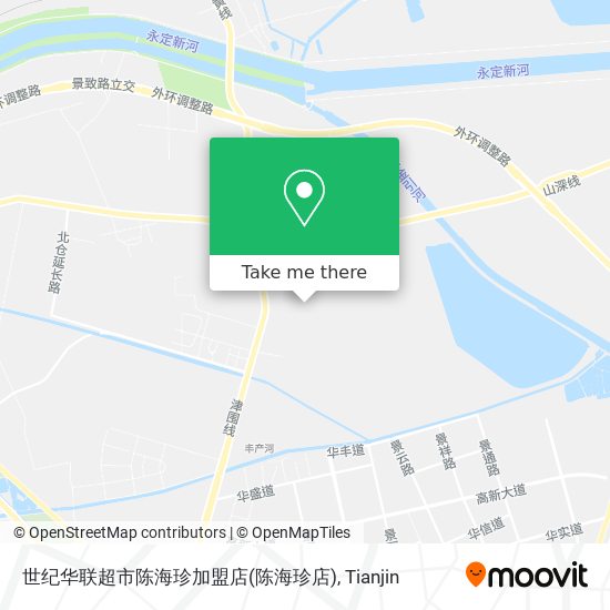 世纪华联超市陈海珍加盟店(陈海珍店) map