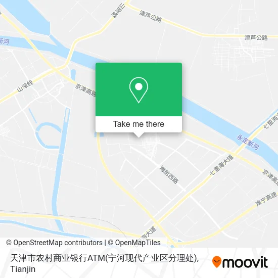 天津市农村商业银行ATM(宁河现代产业区分理处) map