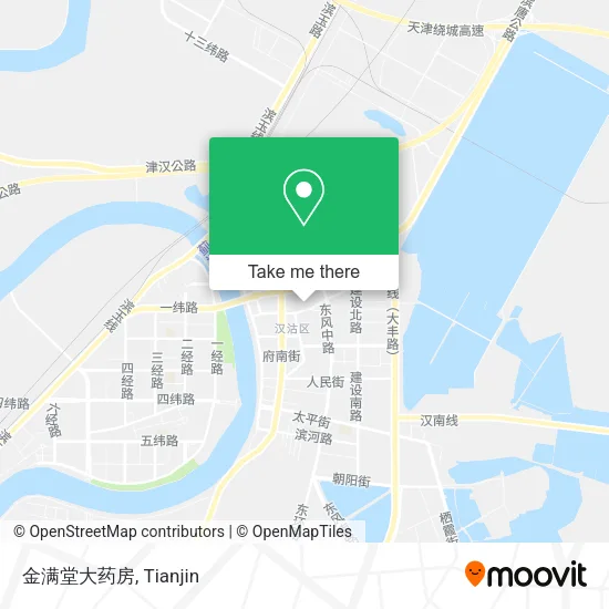 金满堂大药房 map