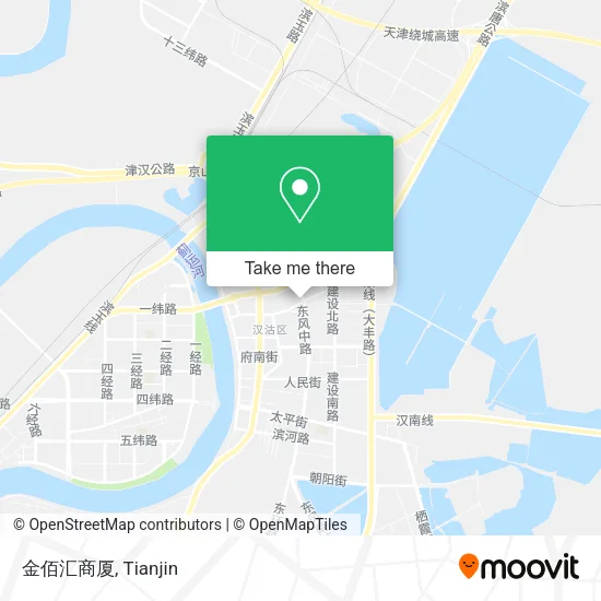 金佰汇商厦 map