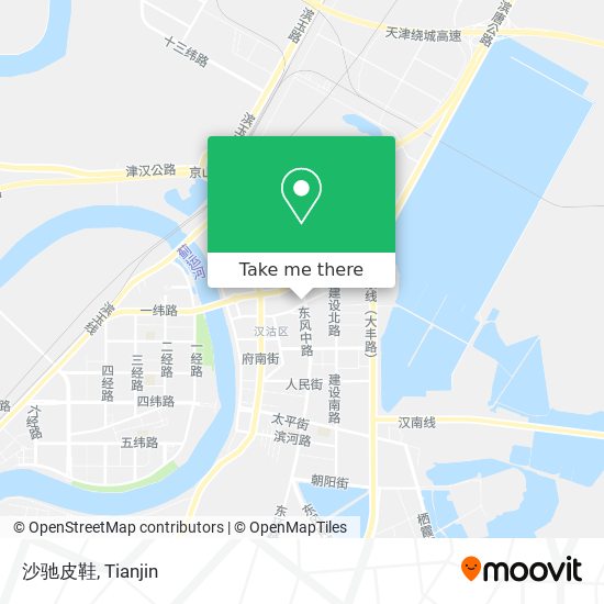 沙驰皮鞋 map